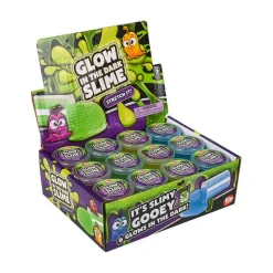 Glow In The Dark Slime Assortment 2.5" (DZ)