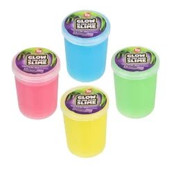 Glow In The Dark Slime Assortment 2.5" (DZ)