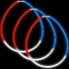 Glow Necklaces - Red White Blue 22"(50 PACK)