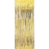 Gold Foil Metallic Curtain 3' x 8' (EACH)