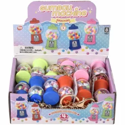 Gumball Machine Shaker Clip On Assortment 2" (24 PACK)
