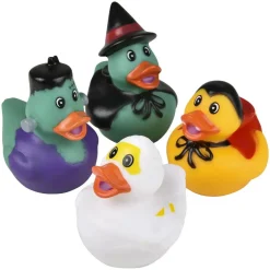Halloween Monster Rubber Ducky Assortment 2" (DZ)