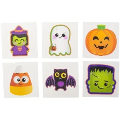 Halloween Temporary Tattoo Assortment 2" (144 PACK)