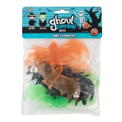 Halloween Vinyl Bat Assortment 4.5" (10 PACK)