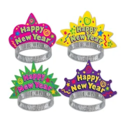 Happy New Year Tiara Assorted (EACH)