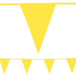 Heavy Duty Pennant String - Yellow 105' (EACH)