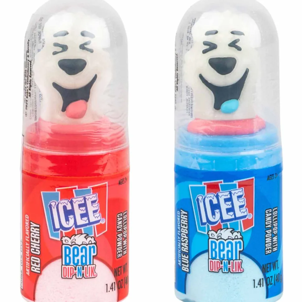 ICEE® Bear Dip-N-Lik Lollipop With Candy Powder (DZ)