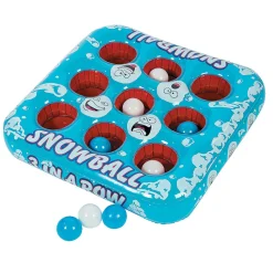 Inflatable 3 in a Row Snowball Game 27" x 27" (EACH)