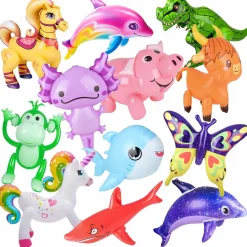 Inflate Animals Assortment 24"-36" (DZ)