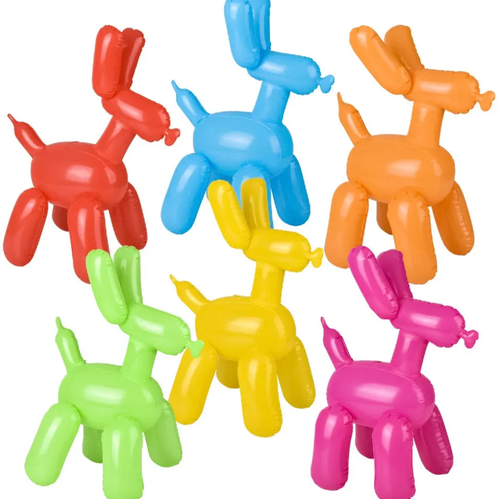 Inflate Balloon Animal Dog Assortment 24" (DZ)
