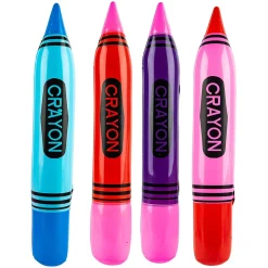 Inflate Crayon Assortment 20" (DZ)