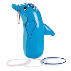 Inflate Dolphin Ring Toss Game 22" (EACH)