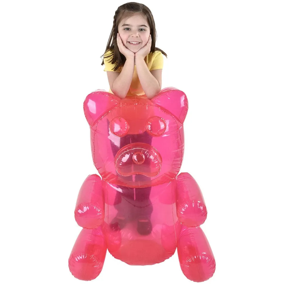 Inflate Jumbo Yummy Bear Assorted 36" (EACH)