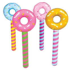 Inflate Lollipop - Donut Assortment 36" (DZ)