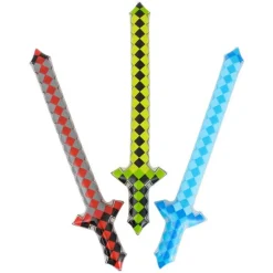 Inflate Pixel Sword Assortment 40" (DZ)