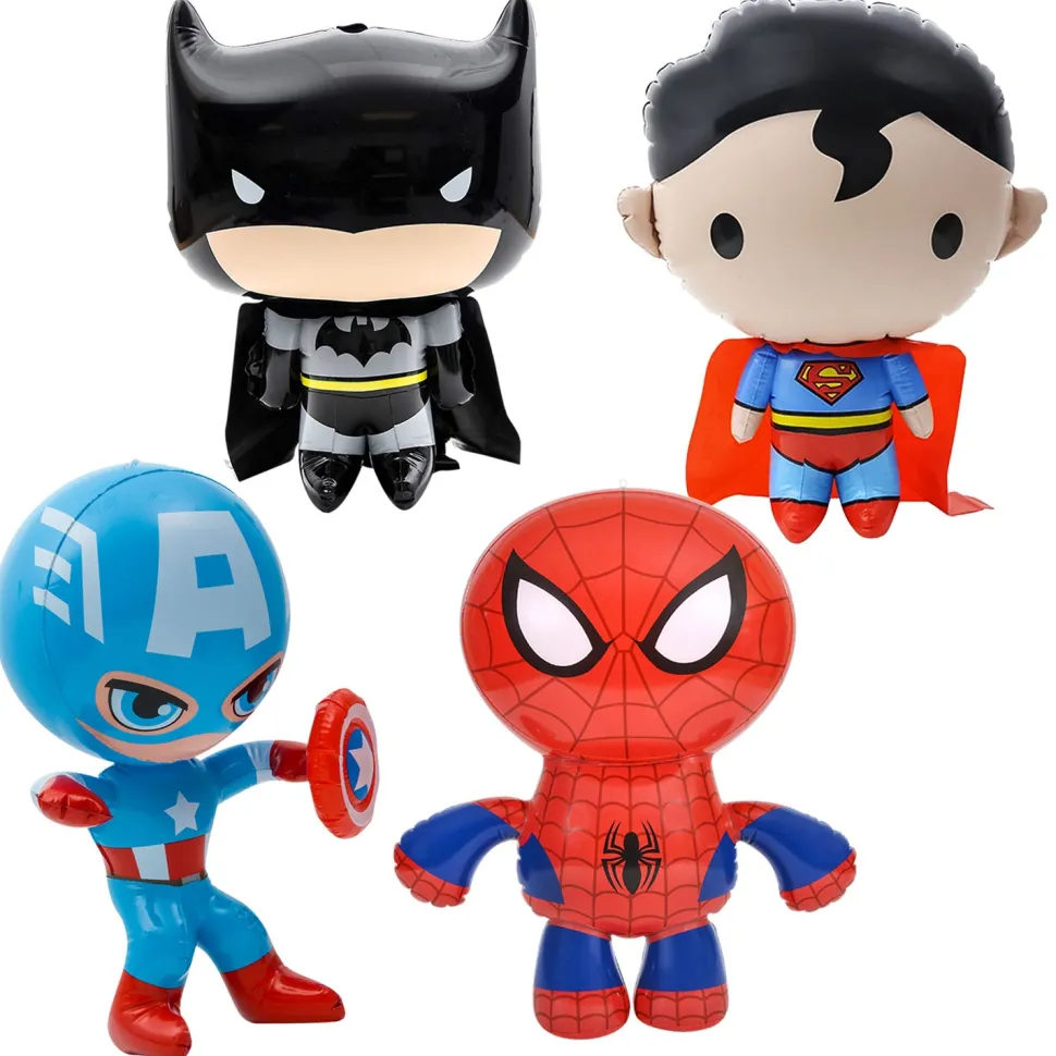 Inflate Superhero - Small Assortment 24" (DZ)