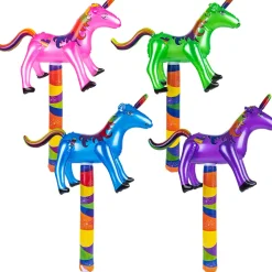 Inflate Unicorn Lollipop Assortment 30" (DZ)