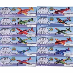 Jet Fighter Glider Assortment 7.5" (48 PACK)