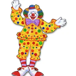 Jointed Circus Clown Cutout 30" (EACH)