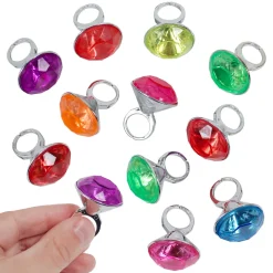 Jumbo Bling Ring Assortment 1.25" (DZ)