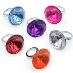 Jumbo Bling Ring Assortment 1.25" (DZ)