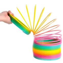 Jumbo Neon Rainbow Spring 6" (EACH)