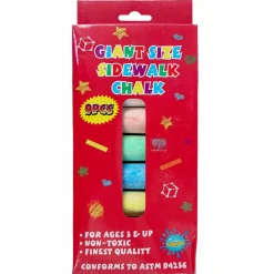 Jumbo Sidewalk Chalk 9 Count (EACH)