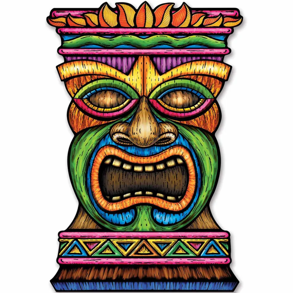 Jumbo Tiki Cutout 3' (EACH)