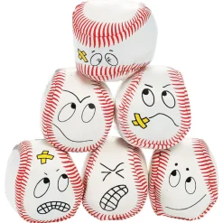 Kickballs - Baseball With Face Assortment 2" (DZ)