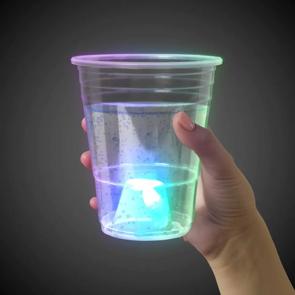 LED Disposable Party Cups 16 oz (24 PACK)