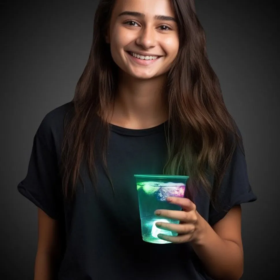 LED Disposable Party Cups 16 oz (24 PACK)