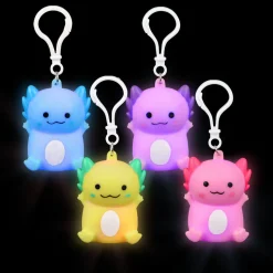 Light Up Axolotl Keychain Assortment 2.5
