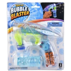 Light Up Bubble Gun Assorted 7