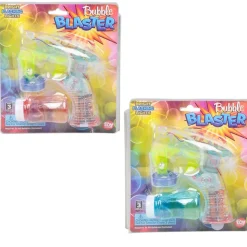 Light Up Bubble Gun 5.5" (EACH)