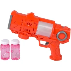 Light Up Bubble Space Rifle With Sound Assorted 9.25
