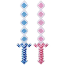 Light Up Diamond Shape Sword Assorted 23" (EACH)