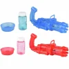 Light Up Gatling Bubble Blaster Assorted 8" (EACH)