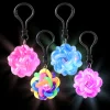 Light Up Loop Ball Backpack Clip Assortment 1.5" (24 PACK)