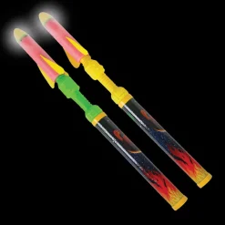 Light Up Pump Rocket Assorted 30" (EACH)