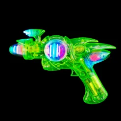Light Up Spin Blaster With Sound 11" (EACH)