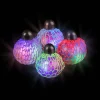 Light Up Squeeze Mesh Grape Ball Assortment 2-1/3" (DZ)