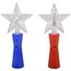 Light Up Star Magic Wand Assorted 10" (EACH)