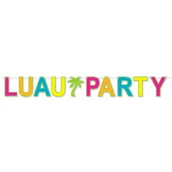 Luau Party Streamer 7' (EACH)
