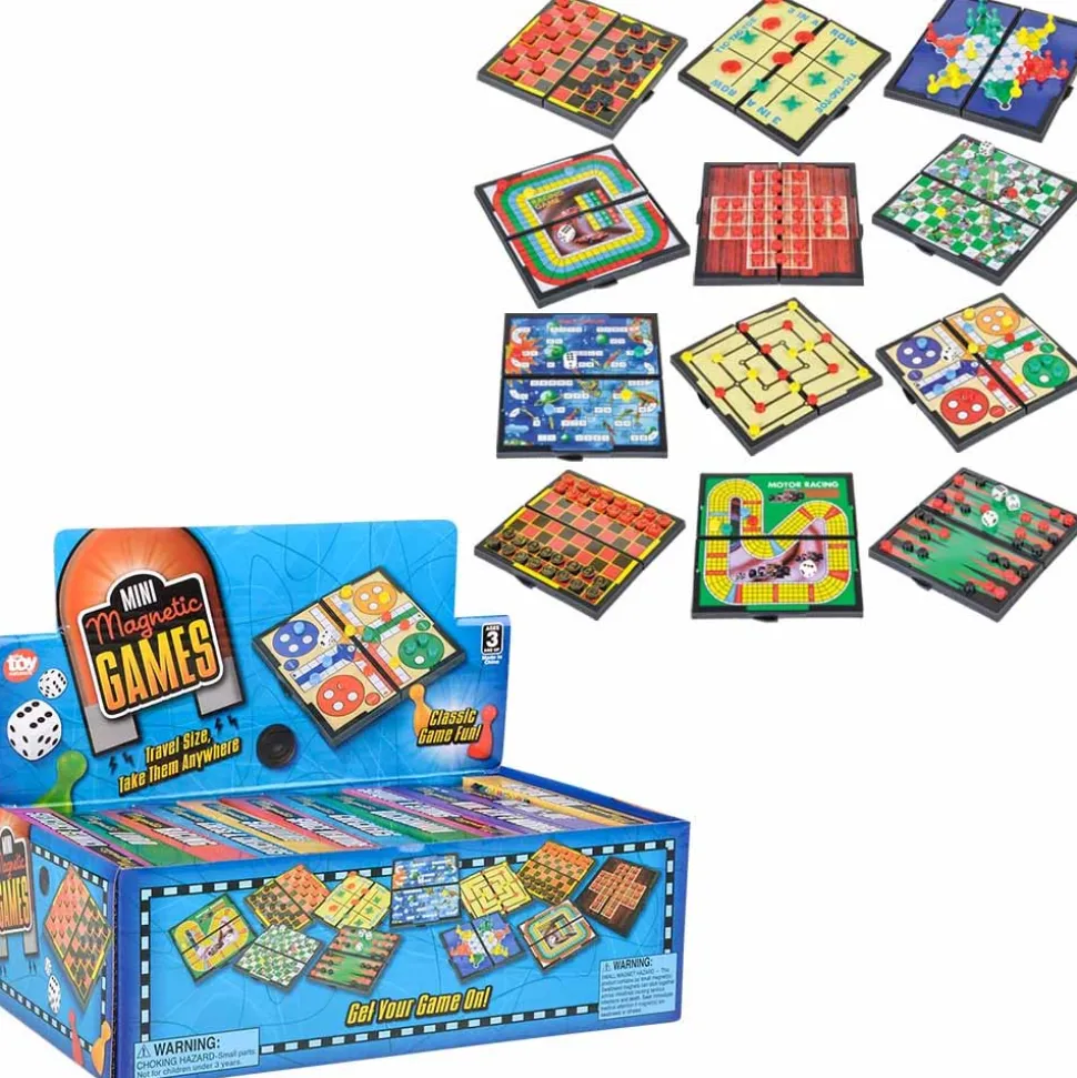 Magnetic Travel Game Assortment 5" (DZ)