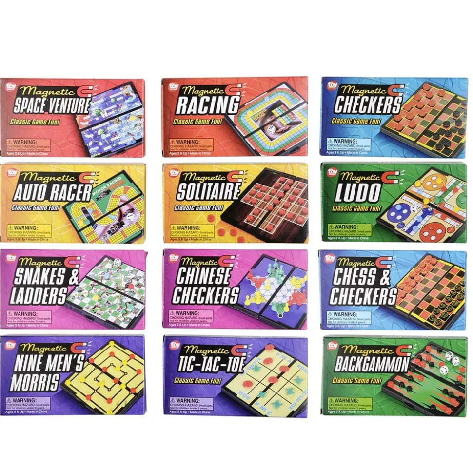 Magnetic Travel Game Assortment 5" (DZ)