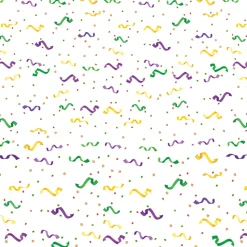 Mardi Gras Confetti Border 22" x 30' (EACH)