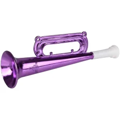 Mardi Gras Metallic Trumpet Assortment 7" (DZ)