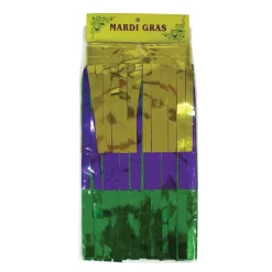 Mardi Gras Three Tier Float Drape 12" x 9' (EACH)