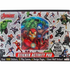 Marvel Avengers Sticker Activity Pad 10" x 14" (EACH)