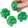 Mini Shamrock Foam Stress Toys 2" (24 PACK)